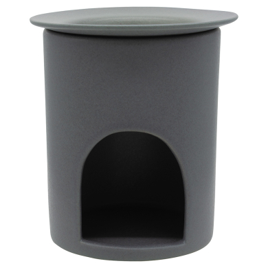 Duftlampe Keramik grau 