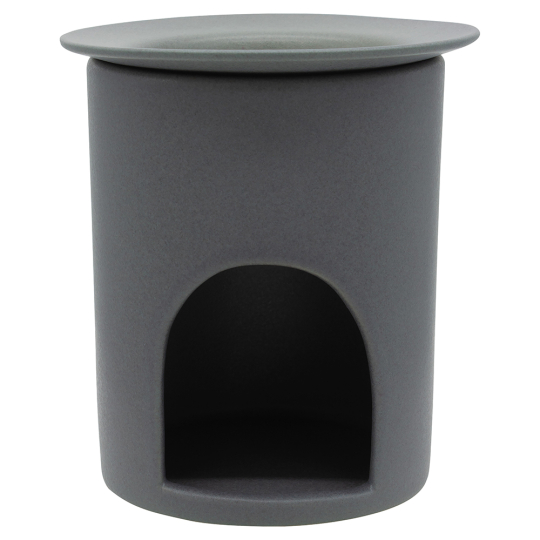 Duftlampe Keramik grau 